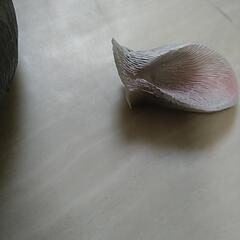 うさぎ ガーデニング 置物 お直し練習などに 金継ぎの画像