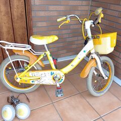 自転車★幼児 乗物★プーさん★取りに来れる方