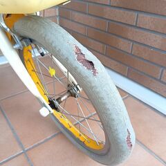 自転車★幼児 乗物★プーさん★難あり★取りに来れる方の画像