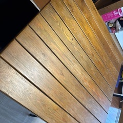 ２人用ダイニングテーブル➕椅子2脚の画像