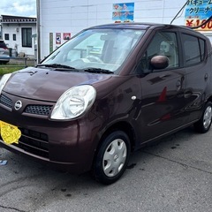 MRワゴン→モコ、車検8年2月、距離102000キロ、福島県