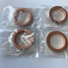 【スズキ純正部品】4個 ガスケツトエキゾーストパイプ 14181-23E00の画像