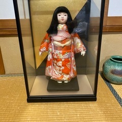 日本人形、七五三セットの画像