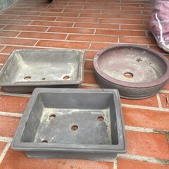 盆栽鉢3個