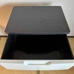 【受付再開】ウッドトップチェスト　4段の画像