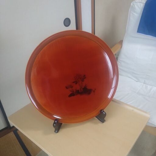 飛騨春慶塗りお盆新品未使用アンティーク大幅値下げ1500円