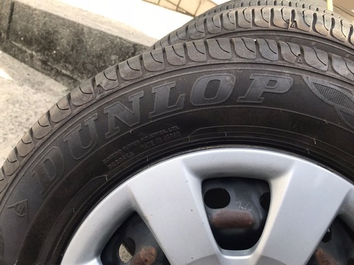 NBOXのホイル付きタイヤ4本