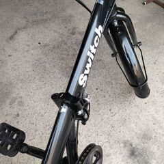 売約済みです🙇【札幌市内配達無料】整備済み！中古車  折り畳み自転車　Switch　20インチ 　6段切替　ブラックの画像