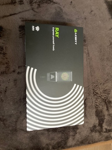 【1度のみ使用】Lewitt ray コンデンサーマイク