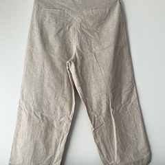 【新品】Kastane ベージュ ワイドパンツ　フリーサイズの画像