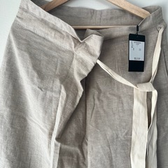 【新品】Kastane ベージュ ワイドパンツ　フリーサイズの画像