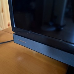 東芝 REGZA 32型 液晶　32S21 2018年製　お取引先決まりましたの画像