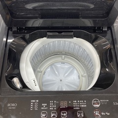 【トレファク イオンモール常滑店】全自動洗濯機 RORO YWM-T55LK. 2024年製をご紹介！の画像