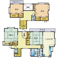 🏡駅まで3分　都市ガス　駐車場1台無料　4LDK賃貸戸建て　博多区春町🏡 - 福岡市
