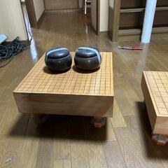 囲碁将棋盤セットの画像