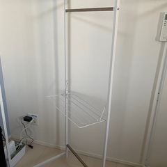 【受け渡し先決定】部屋干し　折りたたみ物干し　