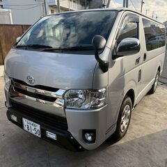 ハイエーススーパーGL TOYOTA HiAce 4WD 軽油 バックカメラ ヴァレンティテール ETC 車検有 即納車可能の画像