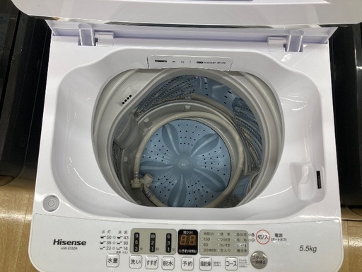 【トレファク イオンモール常滑店】全自動洗濯機 Hisence HW-E5504 2022年製をご紹介！