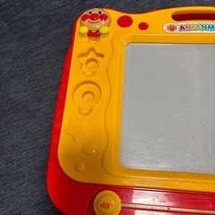 【中古】アンパンマン　お絵描きセット　らくがき教室　先の丸いペンの画像
