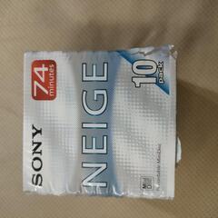 ソニー　MDディスク 74分 10枚セット