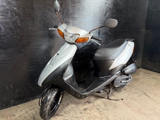 ★支払総額3.2万円★激安バイク続々入荷中！ 野田納車可能！ スズキ レッツ2 シルバー CA1PA 人気のレッツ2！ 2ストのためオイル注ぎ足すだけ！ 激安バイク！