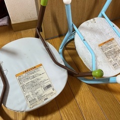 子供用パイプイス 2脚の画像