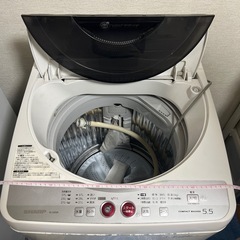 シャープ　洗濯機の画像