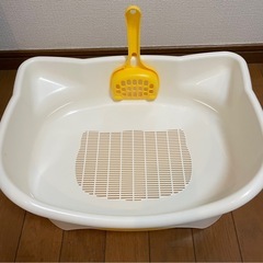 猫用トイレ本体　子猫〜5kgの成猫