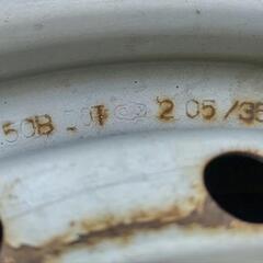 12インチスチールホイール4本の画像