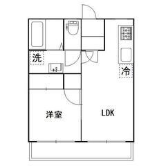 🌈 閑静な住宅街 🌈 フリーレント1ヶ月・敷金＆礼金ゼロ🌈『ＷＡＤＡビル１１　203』A 1i2di7 - さいたま市
