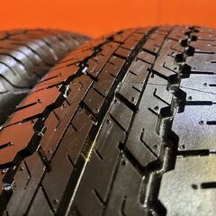 【新車外し】23年製 DUNLOP GRANDTREK AT20 195/80R15 15インチ 夏タイヤ 4本 ジムニーシエラ パジェロミニ等　(VTI188) の画像