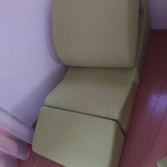 グリーンクッション、美品