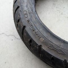 原付バイクのタイヤ　80/90-10　大洲市よりの画像