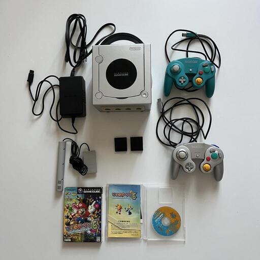 ゲームキューブセット/コントローラー×2/マリオパーティ6