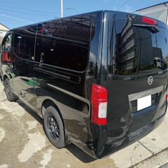 キャラバン NV350 2.5DT P-GXクロムギア ロング 4WD ターボ 黒 プッシュスタート ETC バックカメラ ナビTVの画像