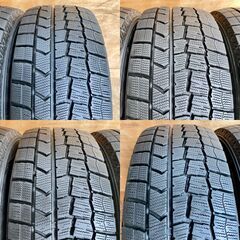 【スタッドレス】DUNLOP WINTERMAXX WM02 215/60R16 95Q M+S 中古タイヤ4本セットの画像