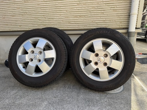 13インチ エブリィワゴン　タイヤバリ山