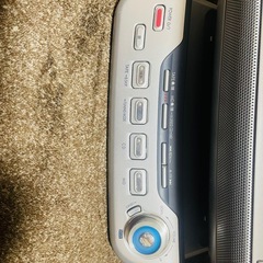 Panasonic ラジカセ シルバーの画像