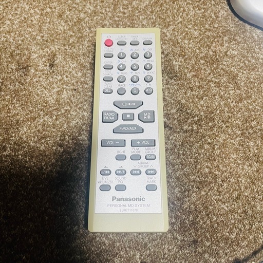 Panasonic ラジカセ シルバー