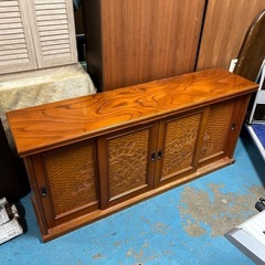 下駄箱　幅1820mm 大型　木製