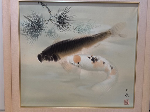 日本画　佐藤玉泉（真筆証明書あり）