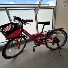 男の子　自転車 子供用自転車  22インチ ブリヂストン　赤
