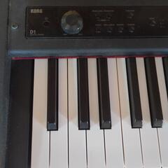 電子ピアノ　KORG D1の画像