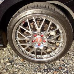 美品‼️19インチ ホイール タイヤセット PCD112　掲載日曜日まで！の画像
