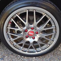 美品‼️19インチ ホイール タイヤセット PCD112　掲載日曜日まで！の画像