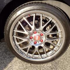 美品‼️19インチ ホイール タイヤセット PCD112　掲載日曜日まで！の画像