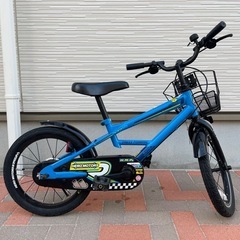 子供用自転車　16インチ　青