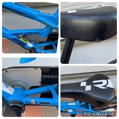 子供用自転車　16インチ　青の画像