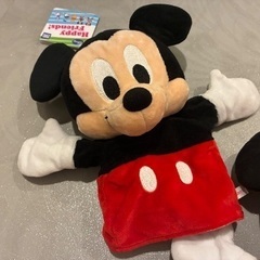 値下げしました！ミッキーマウス　ミニーマウス　パペットの画像