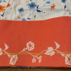 浴衣　帯付きの画像